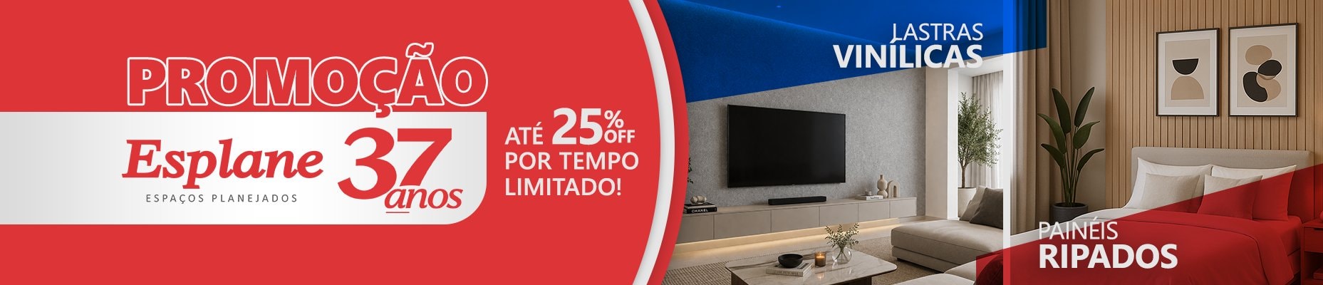Descontos especiais em lastras e ripados