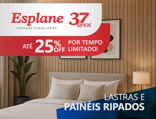 Descontos especiais em lastras e ripados