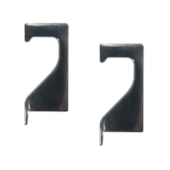 Acabamento para puxador de alumínio 133 MMO cromado Acabamento para puxador de alumínio 133 MMO cromado