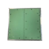 Alçapão porta para forro de gesso EspaçoForro borda oculta 40 x 40 cm