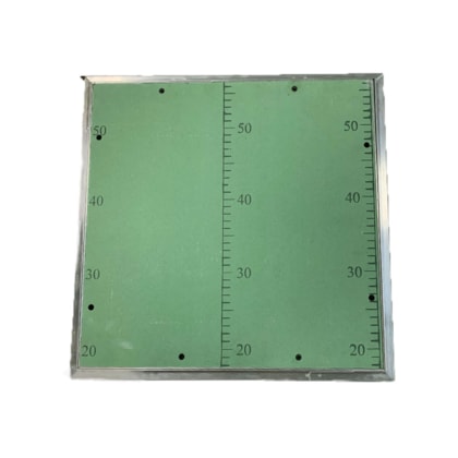 Alçapão porta para forro de gesso EspaçoForro borda oculta 40 x 40 cm