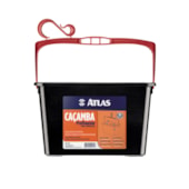 Balde caçamba para pintura Atlas 610P preto 10 L