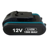 Bateria Li-Ion EspaçoFix Vermelho 12V Bateria Li-Ion EspaçoFix Vermelho 12V