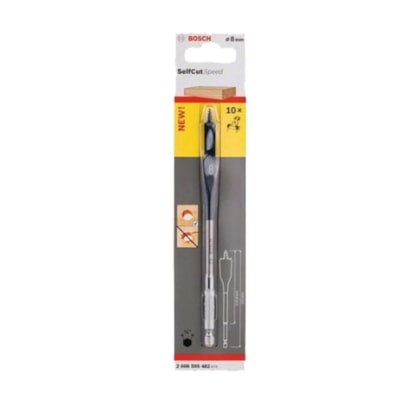 Broca chata para madeira Bosch Self Cut 8 x 152 mm