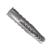 Bucha plástica com anel Fischer UX S6 universal 6 x 30 mm pacote 100 unid