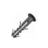 Bucha plástica com anel Ivplast S6 1000 unid