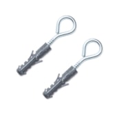 Bucha plástica com pitão Ivplast 4,2 x 53 mm pacote 100 unid