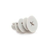 Bucha plástica Dryfix Ivplast p/ Drywall s/ ponta 6x22mm - pacote 100 unid Bucha plástica Dryfix Ivplast p/ Drywall s/ ponta 6x22mm - pacote 100 unid