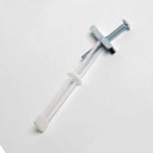 Bucha plástica drywall com ponta Ivplast Bolt 13 x 60 mm pacote 30 unid