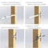Bucha plástica drywall com ponta Ivplast Bolt 13 x 60 mm pacote 30 unid