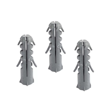 Bucha Plástica Ivplast kit 48 peças S5 / S6 / S8 / S10 / S12