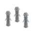 Bucha plástica Ivplast S5 / S6 / S8 / S10 / S12 pacote 48 unid