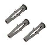 Bucha plástica S6 FR Ivplast p/ tijolo oco 6x35mm - pacote 200 unid Bucha plástica S6 FR Ivplast p/ tijolo oco 6x35mm - pacote 200 unid