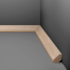 Cantoneira cordão MDF para piso Eucafloor Estilo cor 6 25 x 15 x 2400 mm