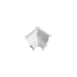 Cantoneira interna para forro PVC Plasbil Branco 4 unid