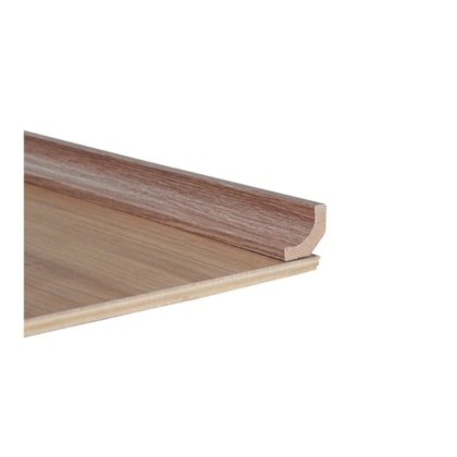 Cantoneira MDF para piso Durafloor cor 14 20 x 2100 mm