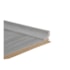 Cantoneira MDF para piso Durafloor gris almada 20 x 2100 mm