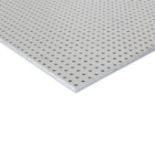 Chapa de gesso Cleaneo Knauf furação redonda 12,5 x 1200 x 2000 m