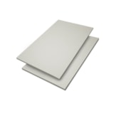 Chapa de gesso drywall Placo - Knauf Hardboard 12,5 x 1200 x 1800 mm