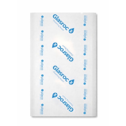 Chapa de gesso Glasroc X Placo ultrawall 12,5 x 1200 x 2400 mm