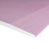Chapa de gesso para drywall Placo - Knauf RF Vermelha vermelha 12,5mm x 1,20m x 2,40m