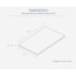 Chapa de gesso para drywall Placo - Knauf RF Vermelha vermelha 12,5mm x 1,20m x 2,40m