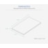 Chapa de gesso para drywall Placo - Knauf RF Vermelha vermelha 15mm x 1,20m x 2,40m