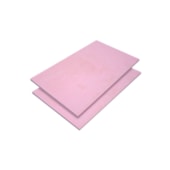 Chapa de gesso para drywall Placo - Knauf RF Vermelha vermelha 15mm x 1,20m x 2,40m