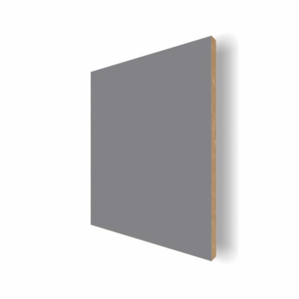 Chapa de MDF Flora 2F Colors asfalto 15 x 1850 x 2750 mm
