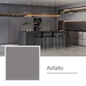 Chapa de MDF Flora 2F Colors asfalto 15 x 1850 x 2750 mm