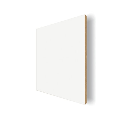 Chapa de MDF Flora 2F Colors branco aspro 18 x 1850 x 2750 mm