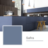 Chapa de MDF Flora 2F Colors safira 15 x 1850 x 2750 mm