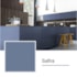 Chapa de MDF Flora 2F Colors safira 6 x 1850 x 2750 mm