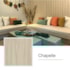 Chapa de MDF Floraplac 2F Charm chapelle 18mm x 1,83m x 2,75m