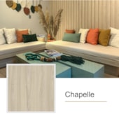 Chapa de MDF Floraplac 2F Charm chapelle 18mm x 1,85m x 2,75m
