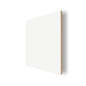 Chapa de MDF Floraplac 2F Colors branco aspro 6mm x 1,85m x 2,75m