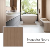 Chapa de MDF Floraplac 2F Nogueira Nobre 15mm x 1,85m x 2,75m
