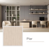 Chapa de MDF Floraplac 2F Pier 6mm x 1,85m x 2,75m