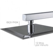 Chuveiro EspaçoKB Slim inox