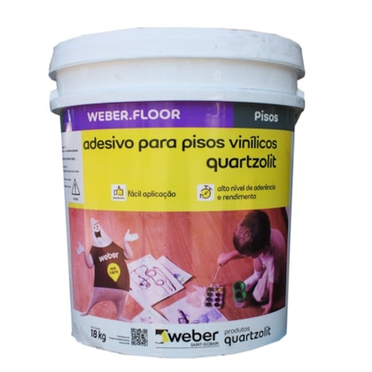 Cola acrílica Weber 18 kg