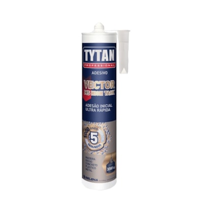 Cola adesiva Tytan Vector MS High Tack branco 420 g