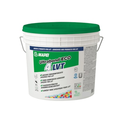 Cola para piso vinílico Mapei Ultrabond Eco 4 LVT 14kg