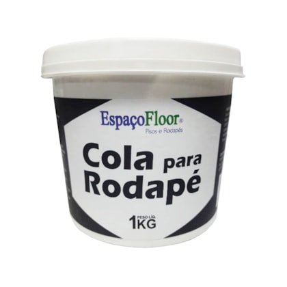 Cola para rodapé EspaçoFloor branca 1 kg