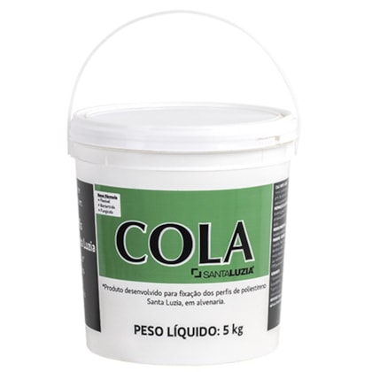 Cola para rodapé Santa Luzia 5 kg