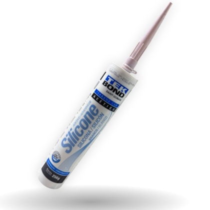 Cola silicone acético TekBond branco 256 g