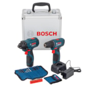 Combo Bosch chave impacto GDR 120LI + parafusadeira furadeira GSR 120LI