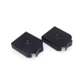 Conector metálico divisória Banos preto