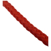 Cordão de nylon para piso Cordoflex vermelho 1m Cordão de nylon para piso Cordoflex vermelho 1m