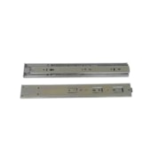 Corrediça telescópica EspaçoFix Fecho Toque p/ 35kg abertura 300mm
