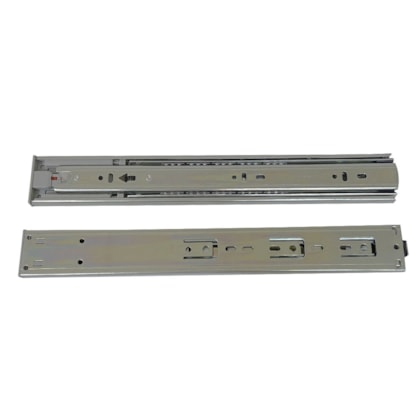 Corrediça telescópica EspaçoFix Fecho Toque p/ 35kg abertura 350mm